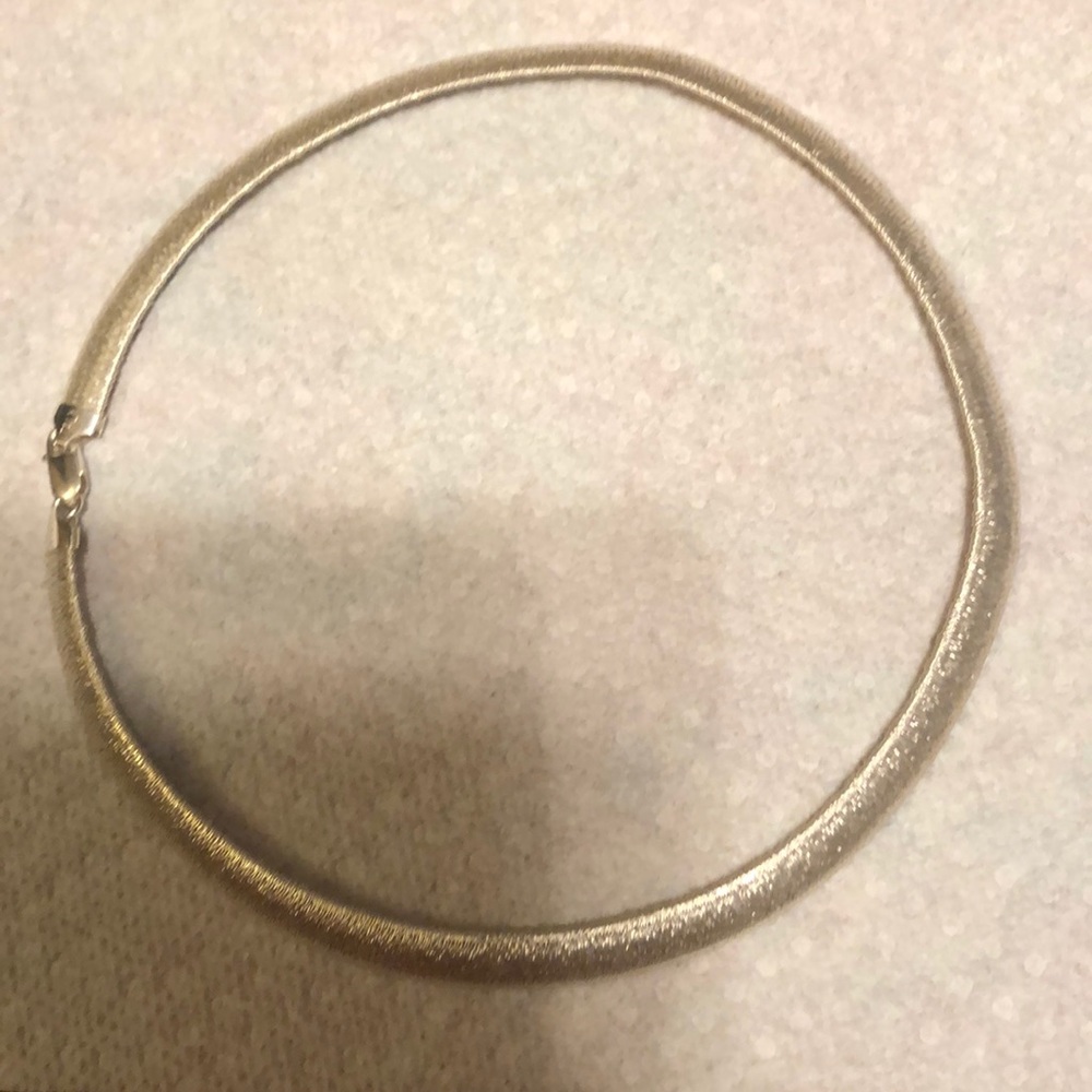 Italian sterling silver omega